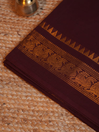 Raja Nilai CC 016 - Chettinad Cotton Saree