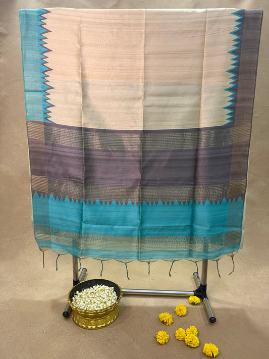 ST 007 - Semi Tussar Silk Saree