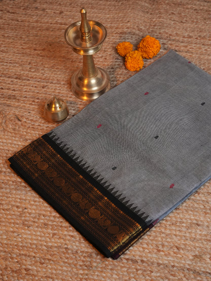Raja Nilai CC 012 - Chettinad Cotton Saree