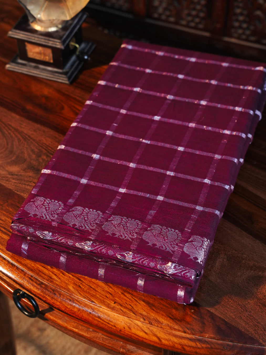 Vidumurai SCPV 002 - Sungudi Pavithra Kattam Saree