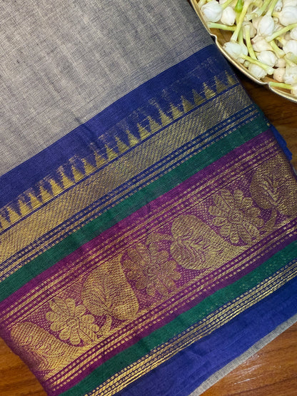 Parambariyam KC 009 - Kanchi Pure Cotton Saree