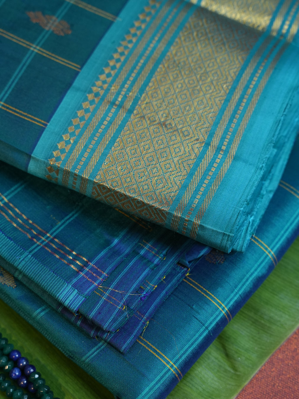 Polivu PS 004 - Pure Soft Silk Saree