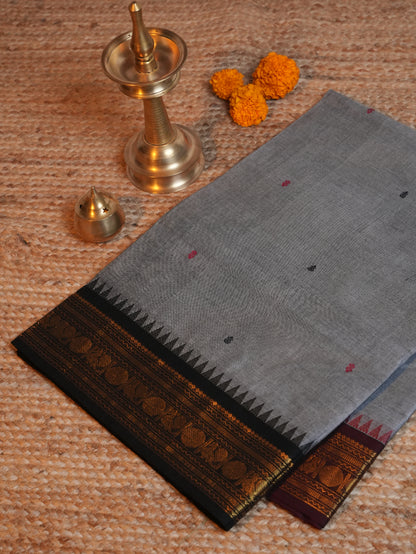 Raja Nilai CC 012 - Chettinad Cotton Saree