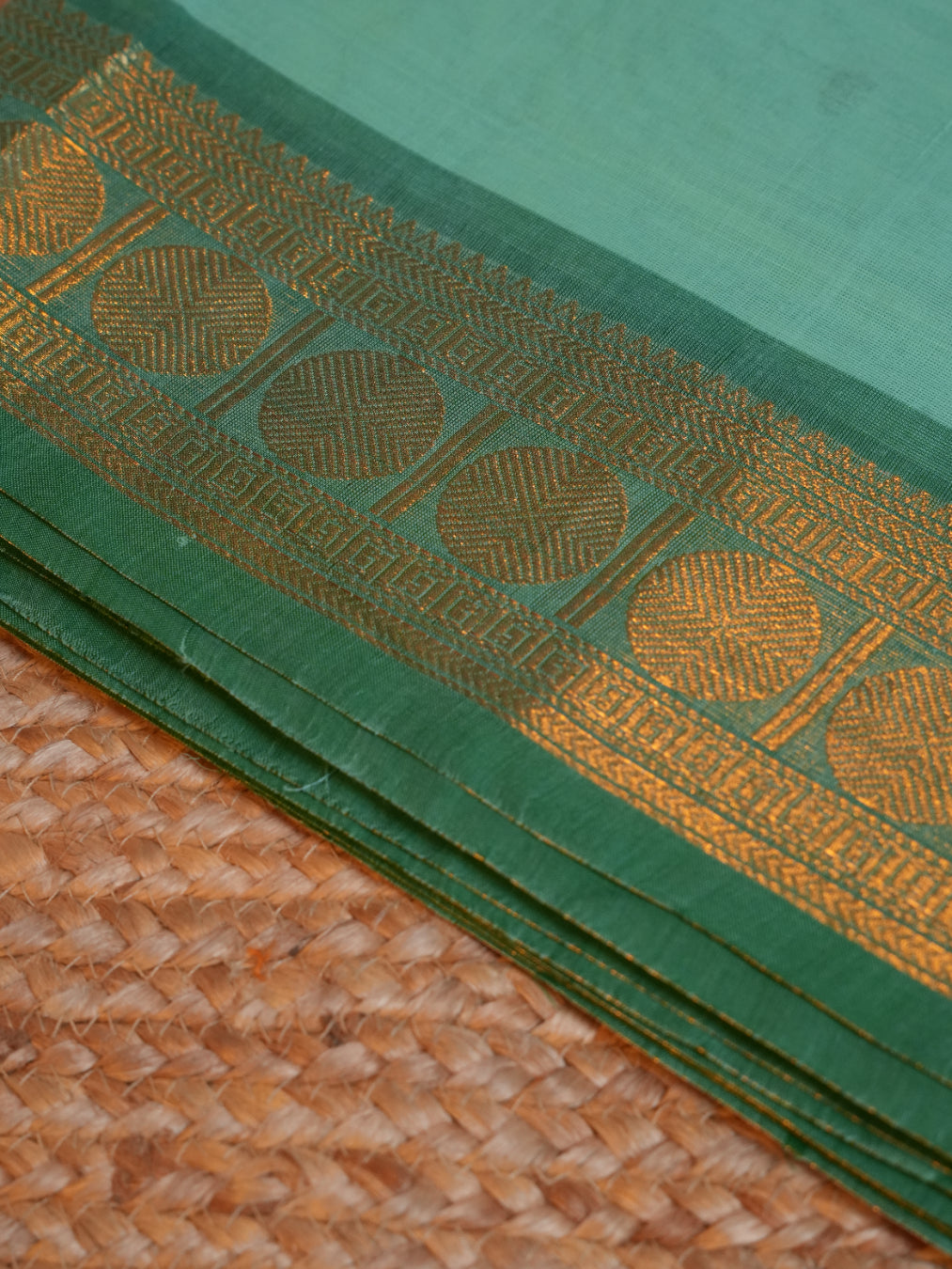 Raja Nilai CC 015 - Chettinad Cotton Saree