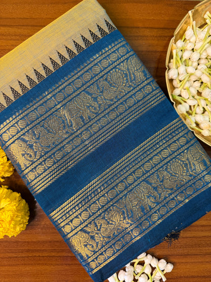 Parambariyam KC 018 - Kanchi Pure Cotton Saree