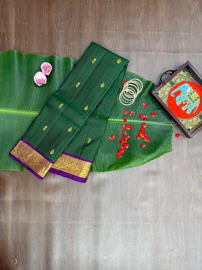 Swarnam KPS009 - Kanchipuram Pure Silk Saree