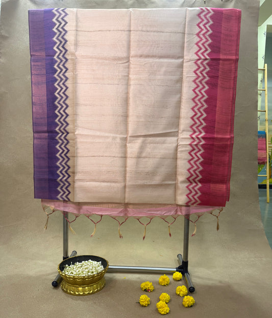 ST 003 - Semi Tussar Silk Saree