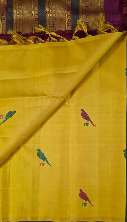 Swarnam KPS 003 - Kanchipuram Pure Silk Saree