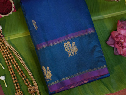 Polivu PS 005 - Pure Soft Silk Saree