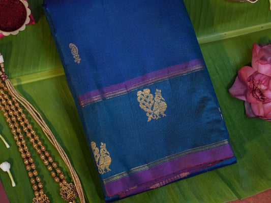 Polivu PS 005 - Pure Soft Silk Saree