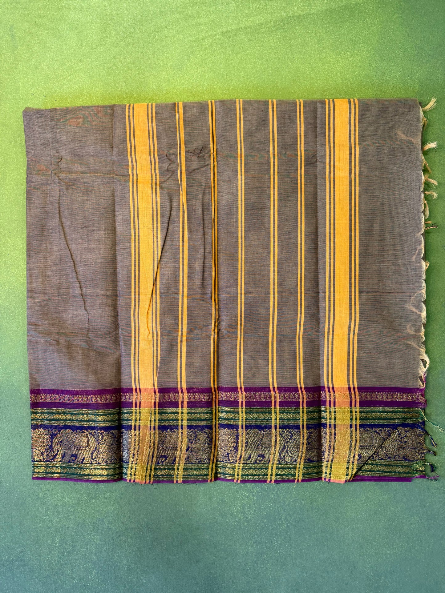 Parambariyam KC 011 - Kanchi Pure Cotton Saree