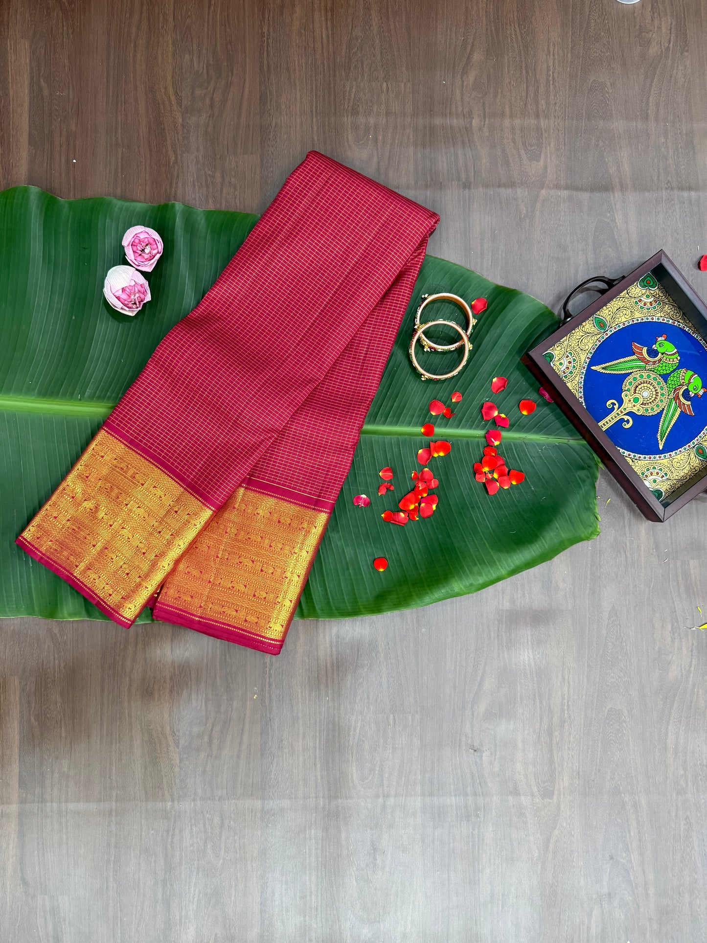 Swarnam KPS 034 - Kanchipuram Pure Silk Saree