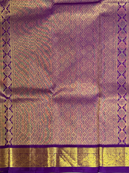 Swarnam KPS009 - Kanchipuram Pure Silk Saree