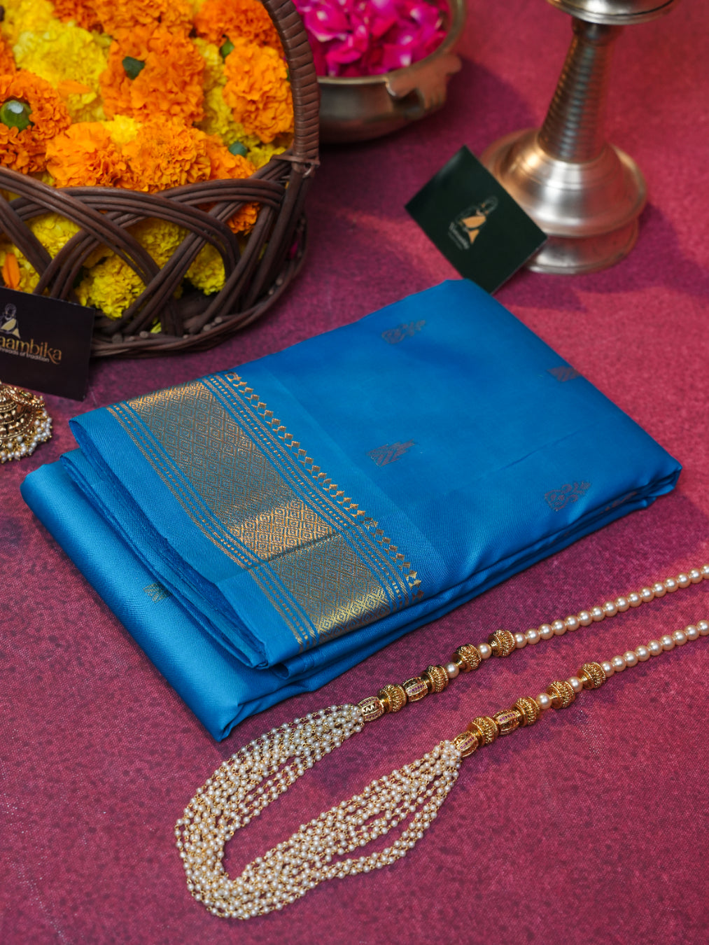Thirunaal BS 005 - Kanchipuram Semi Silk Saree
