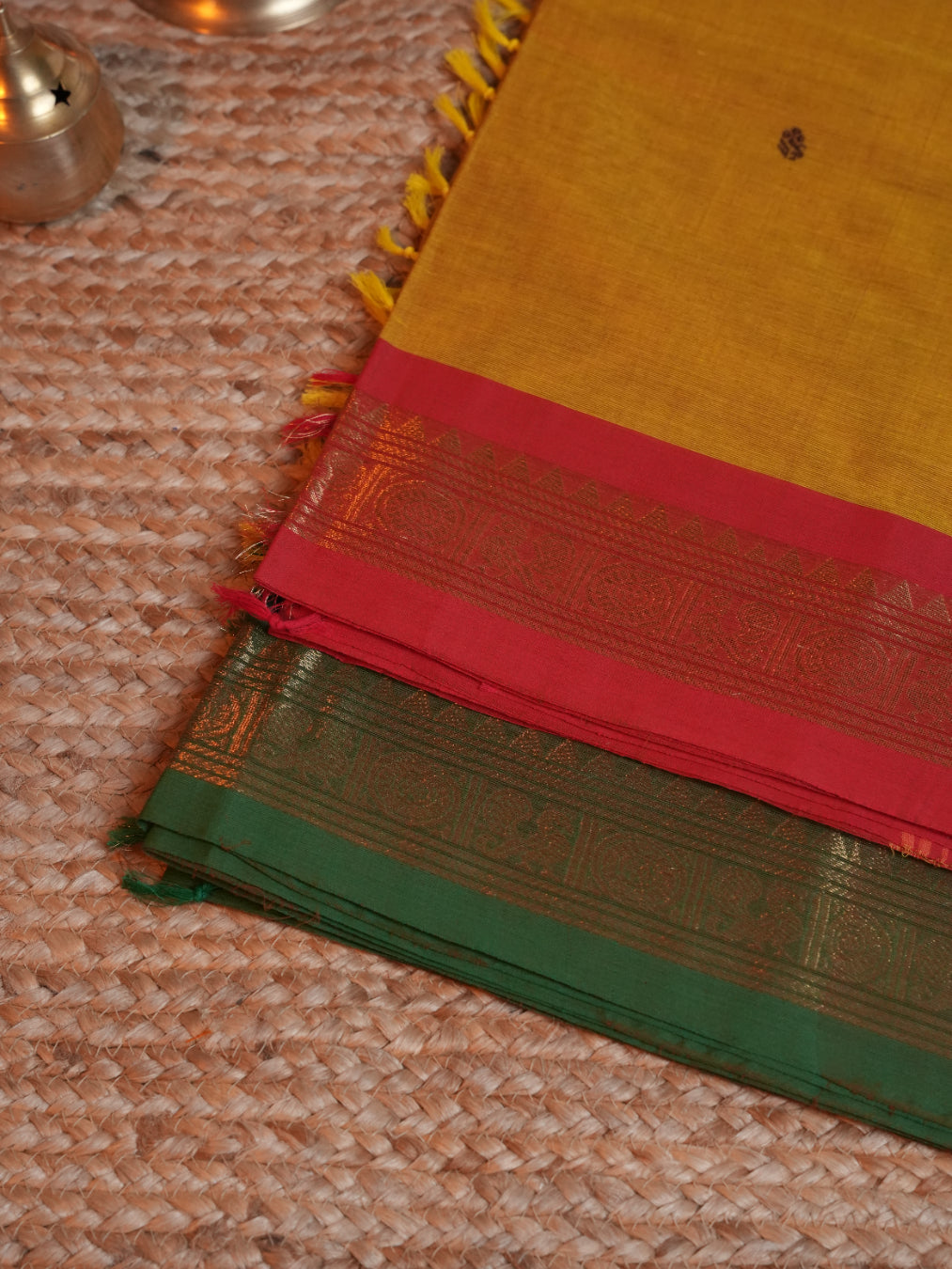 Raja Nilai CC 013 - Chettinad Cotton Saree