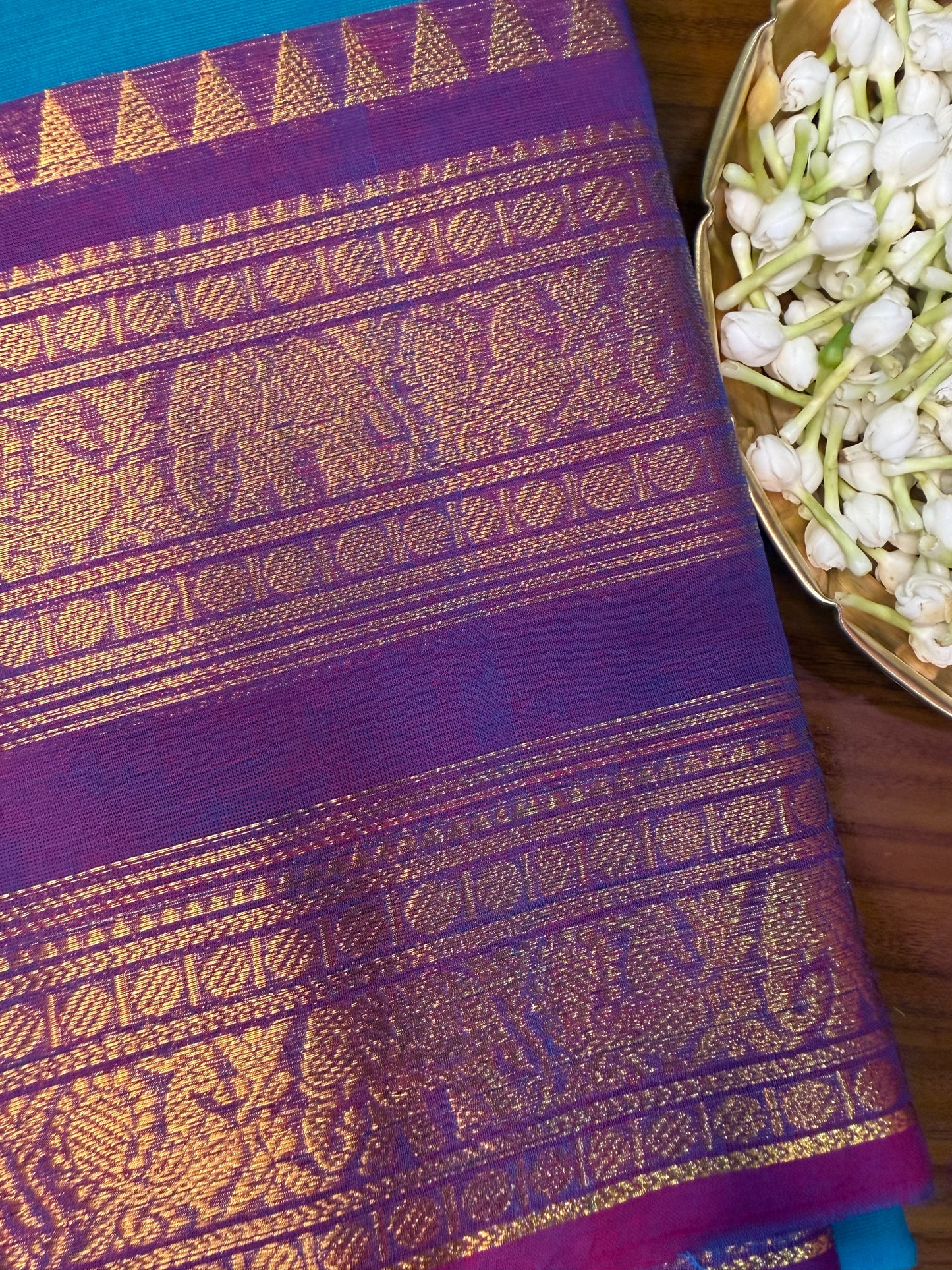 Parambariyam KC 013 - Kanchi Pure Cotton Saree