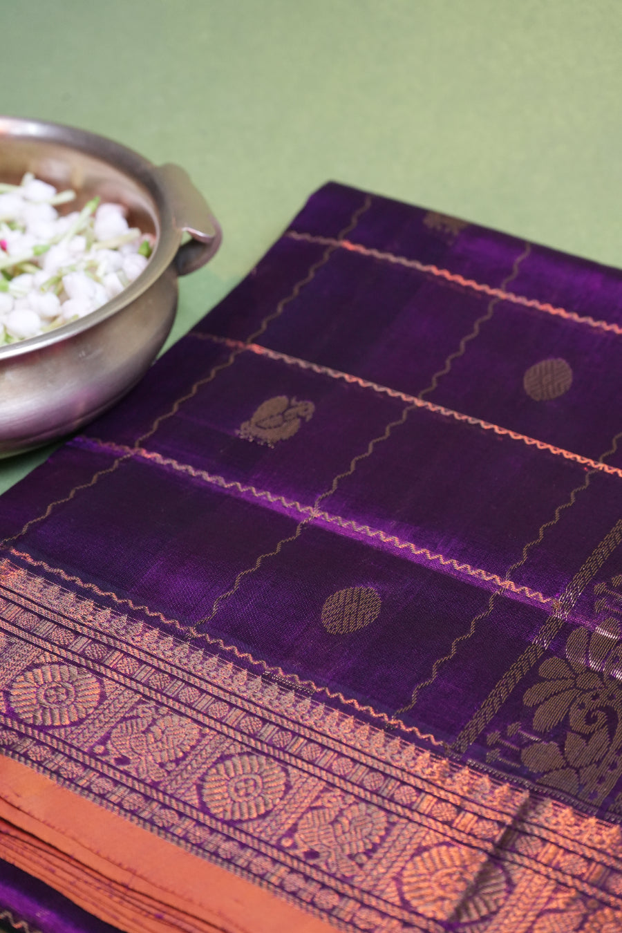 Magizham PSC 006- Pure Silk Cotton Saree