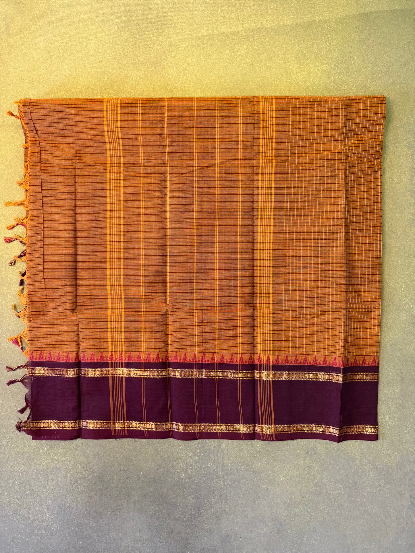 Parambariyam KC 005 - Kanchi Pure Cotton Saree