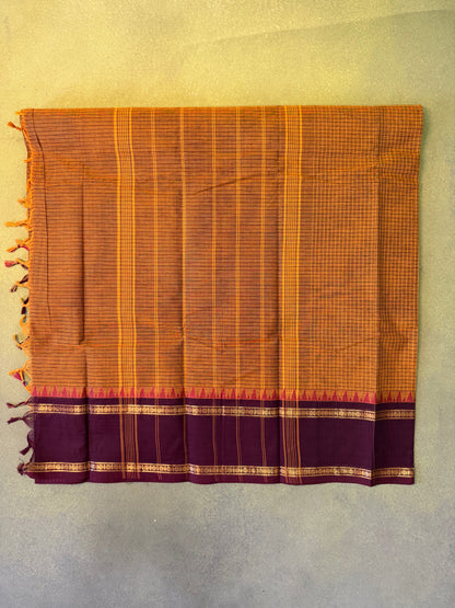 Parambariyam KC 005 - Kanchi Pure Cotton Saree