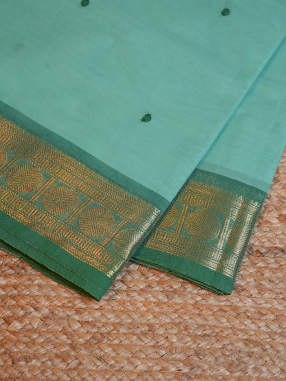 Raja Nilai CC 015 - Chettinad Cotton Saree