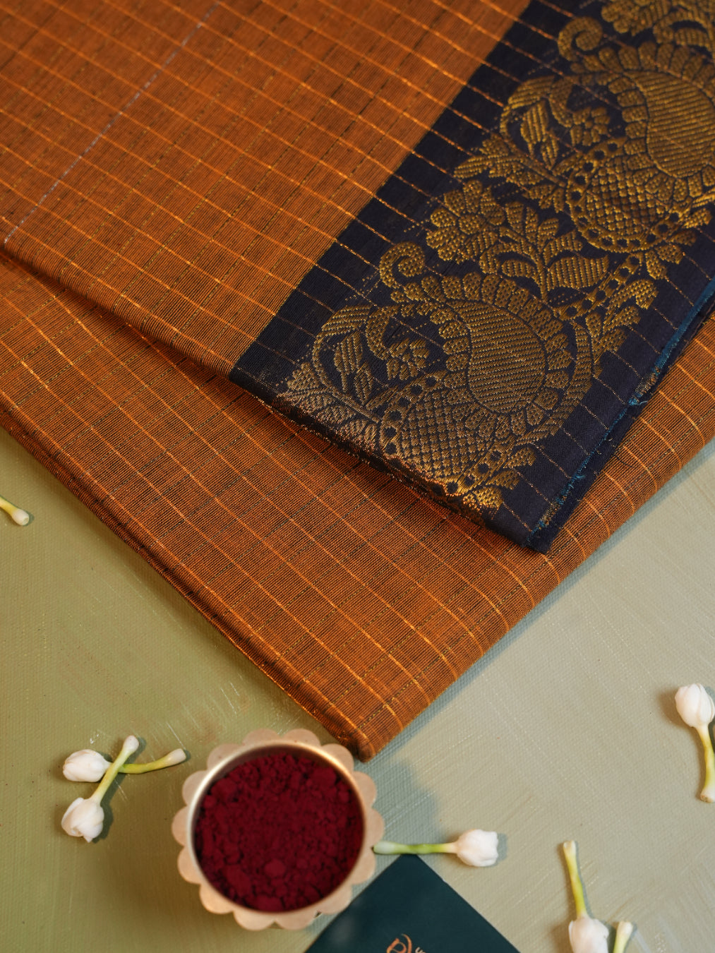 Vidumurai SCK 002 - Sungudi Cotton Kattam Saree