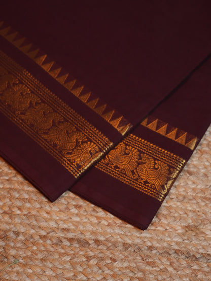 Raja Nilai CC 016 - Chettinad Cotton Saree