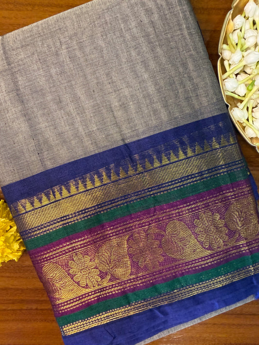 Parambariyam KC 009 - Kanchi Pure Cotton Saree