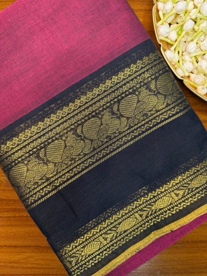 Parambariyam KC 006 - Kanchi Pure Cotton Saree