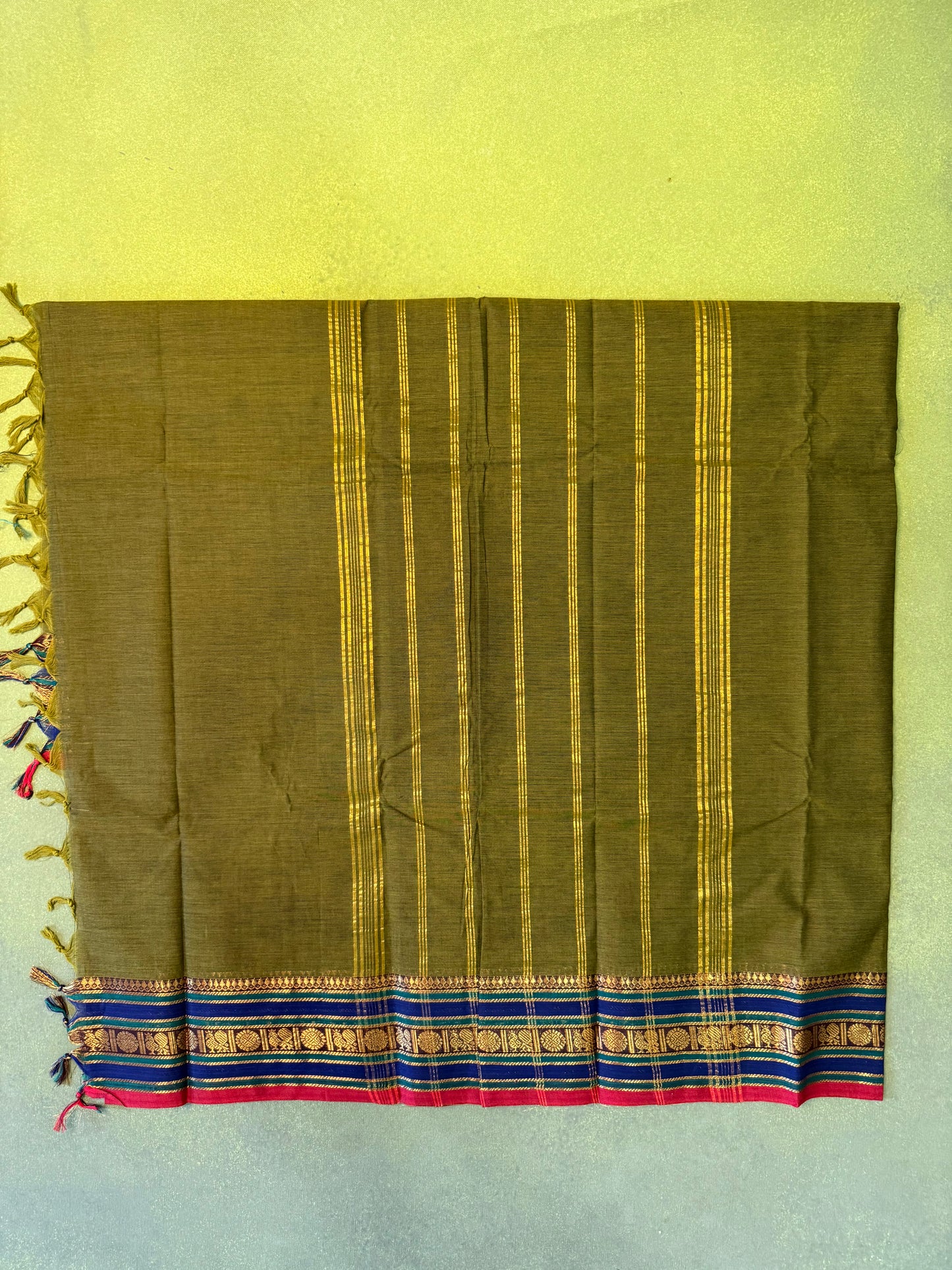 Parambariyam KC 007- Kanchi Pure Cotton Saree