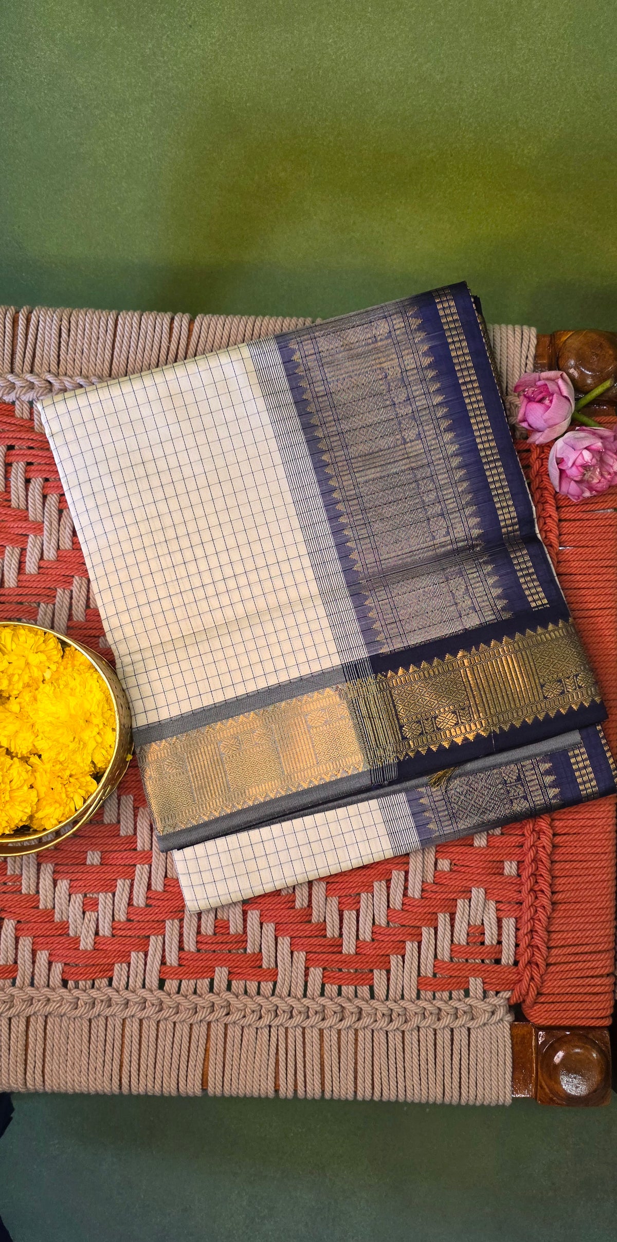 Raga SSC 016 - Semi Silk Cotton Saree