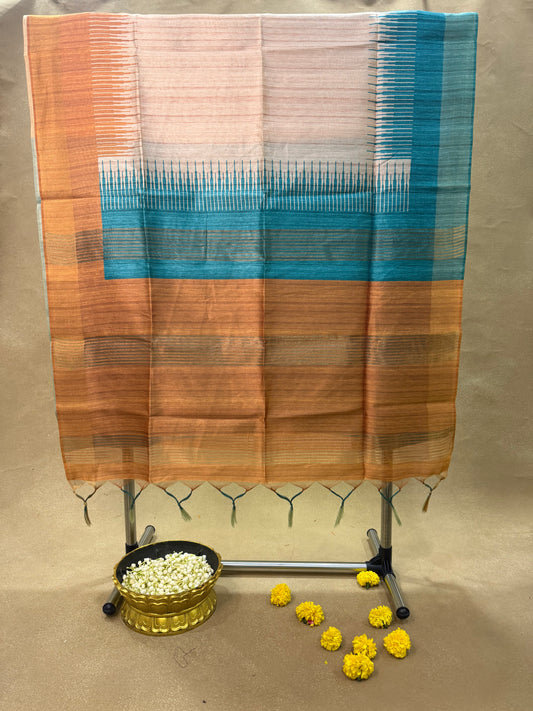 ST 016 - Semi Tussar Silk Saree