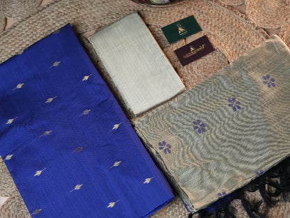 Maalai RSC 008 - Semi Raw Silk Salwar