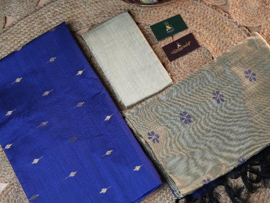 Maalai RSC 008 - Semi Raw Silk Salwar