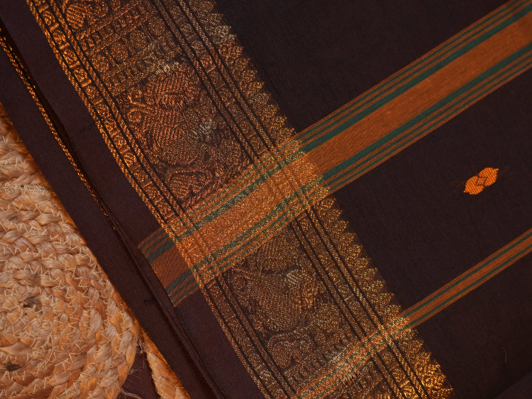 Raja Nilai CC 014 - Chettinad Cotton Saree
