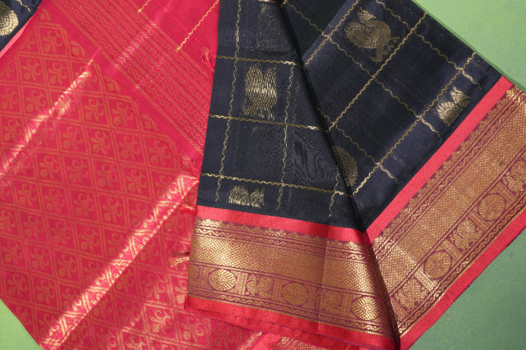 Magizham PSC 004 - Pure Silk Cotton Saree
