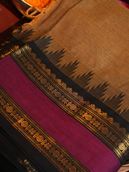 Raja Nilai CC 009 - Chettinad Cotton Saree