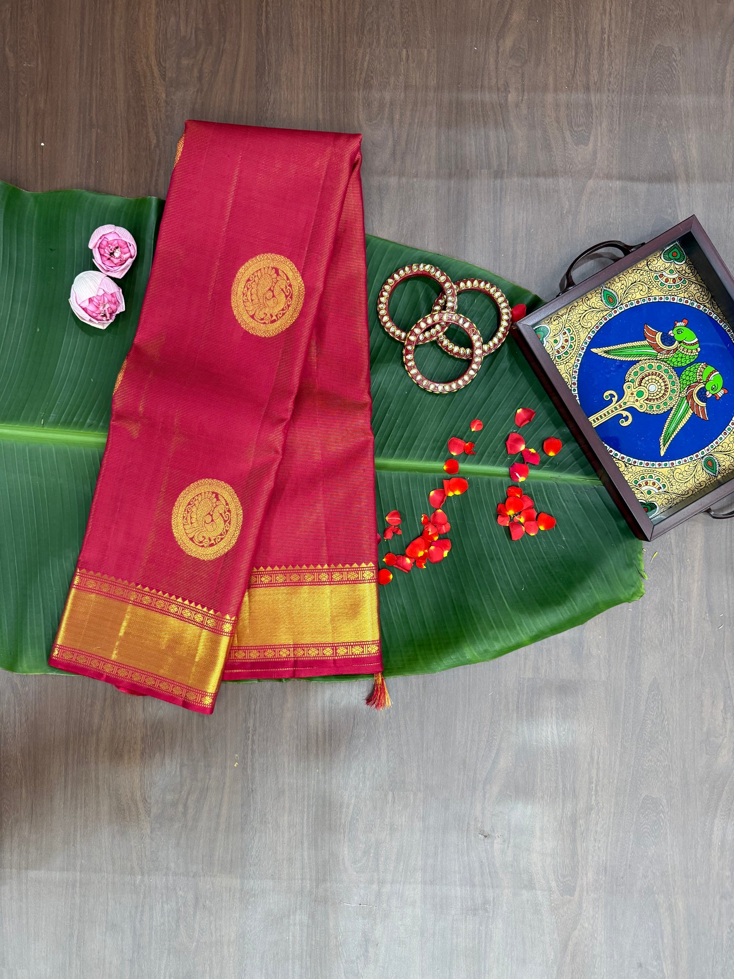Swarnam KPS 033 - Kanchipuram Pure Silk Saree