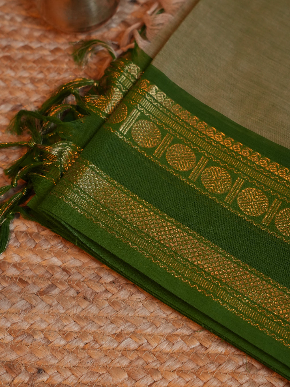 Raja Nilai CC 020 - Chettinad Cotton Saree