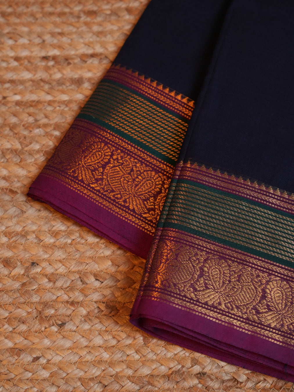 Raja Nilai CC 010 - Chettinad Cotton Saree