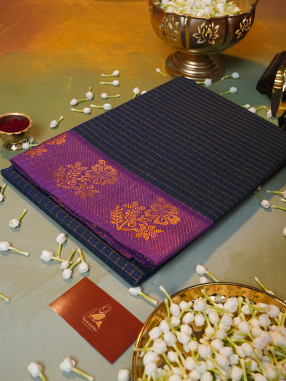 Vidumurai SCK 006 - Sungudi Cotton Kattam Saree