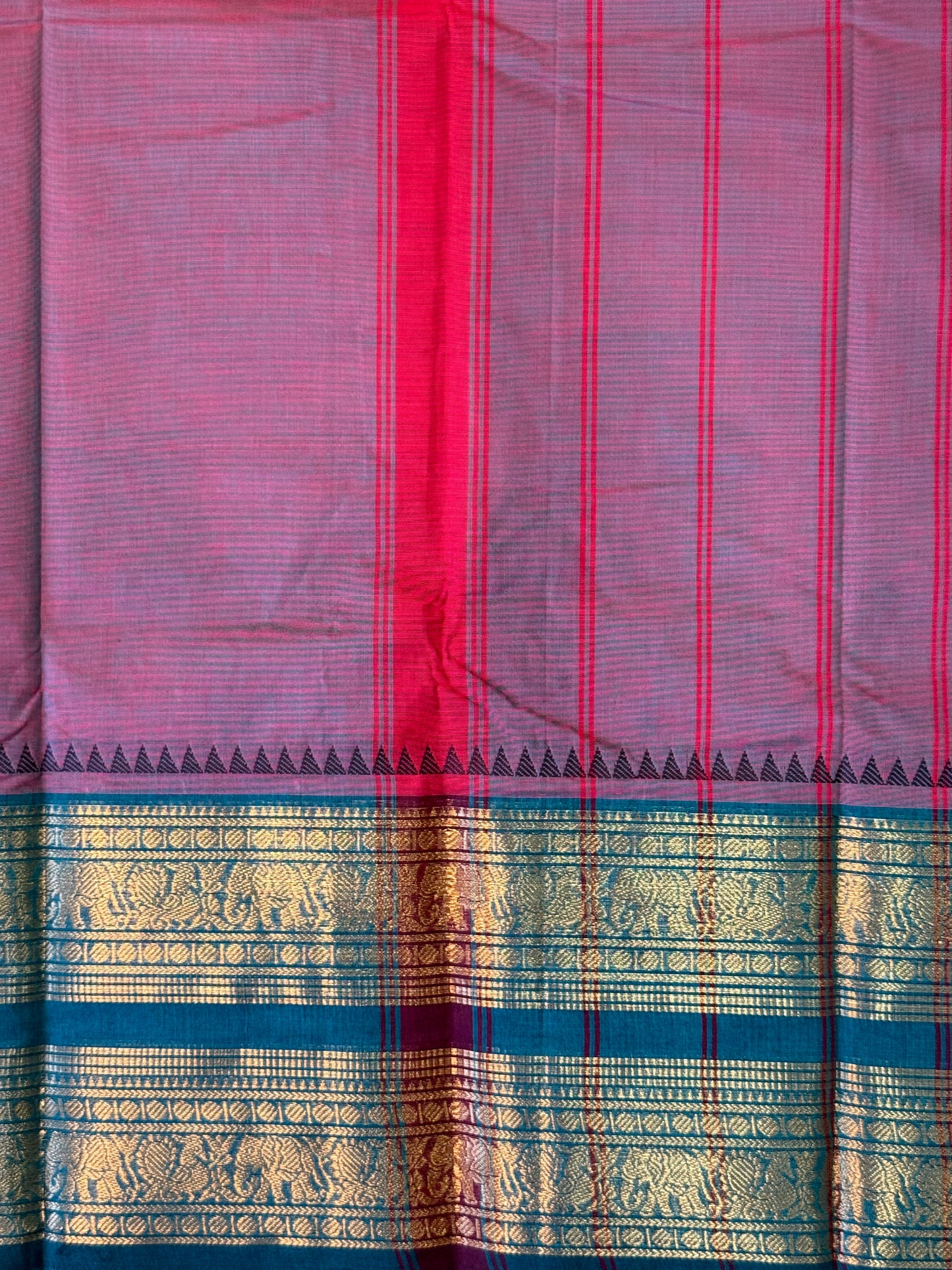 Parambariyam KC 014 - Kanchi Pure Cotton Saree