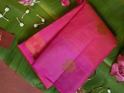 Polivu PS 001 - Pure Soft Silk Saree