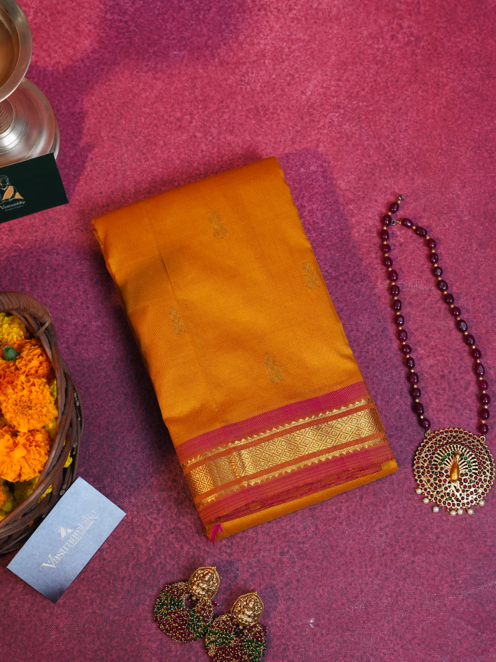 Thirunaal BS 004- Kanchipuram Semi Silk Saree