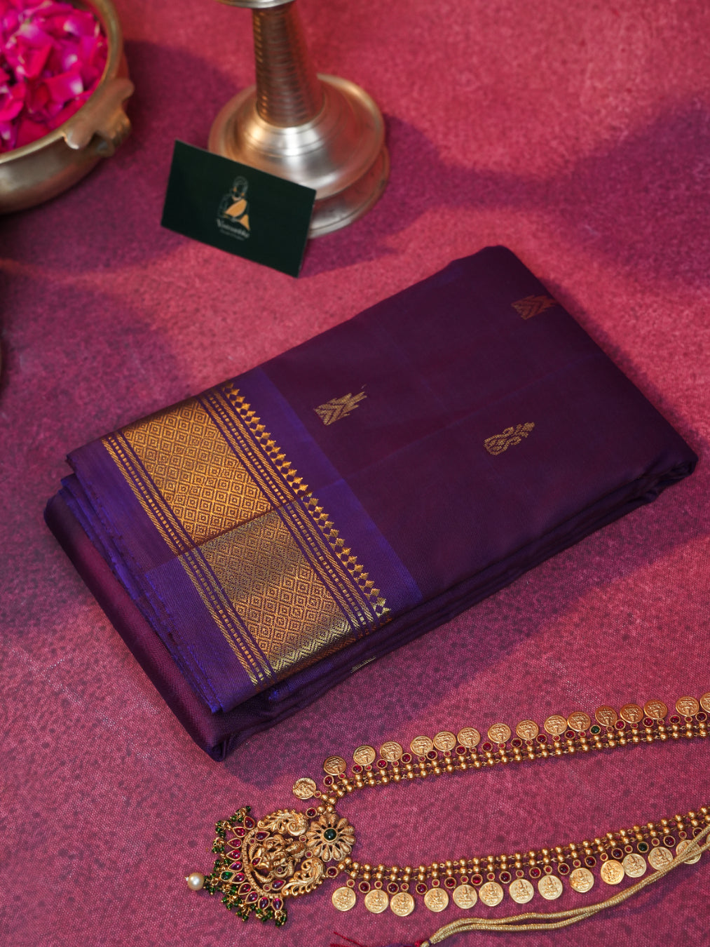 Thirunaal BS001 - Kanchipuram Semi Silk saree