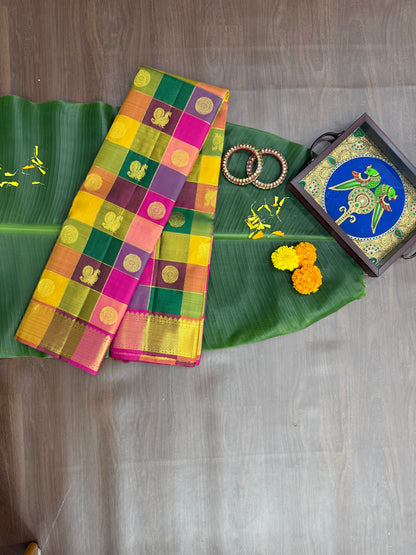 Swarnam KPS 028 - Kanchipuram Pure Silk Saree