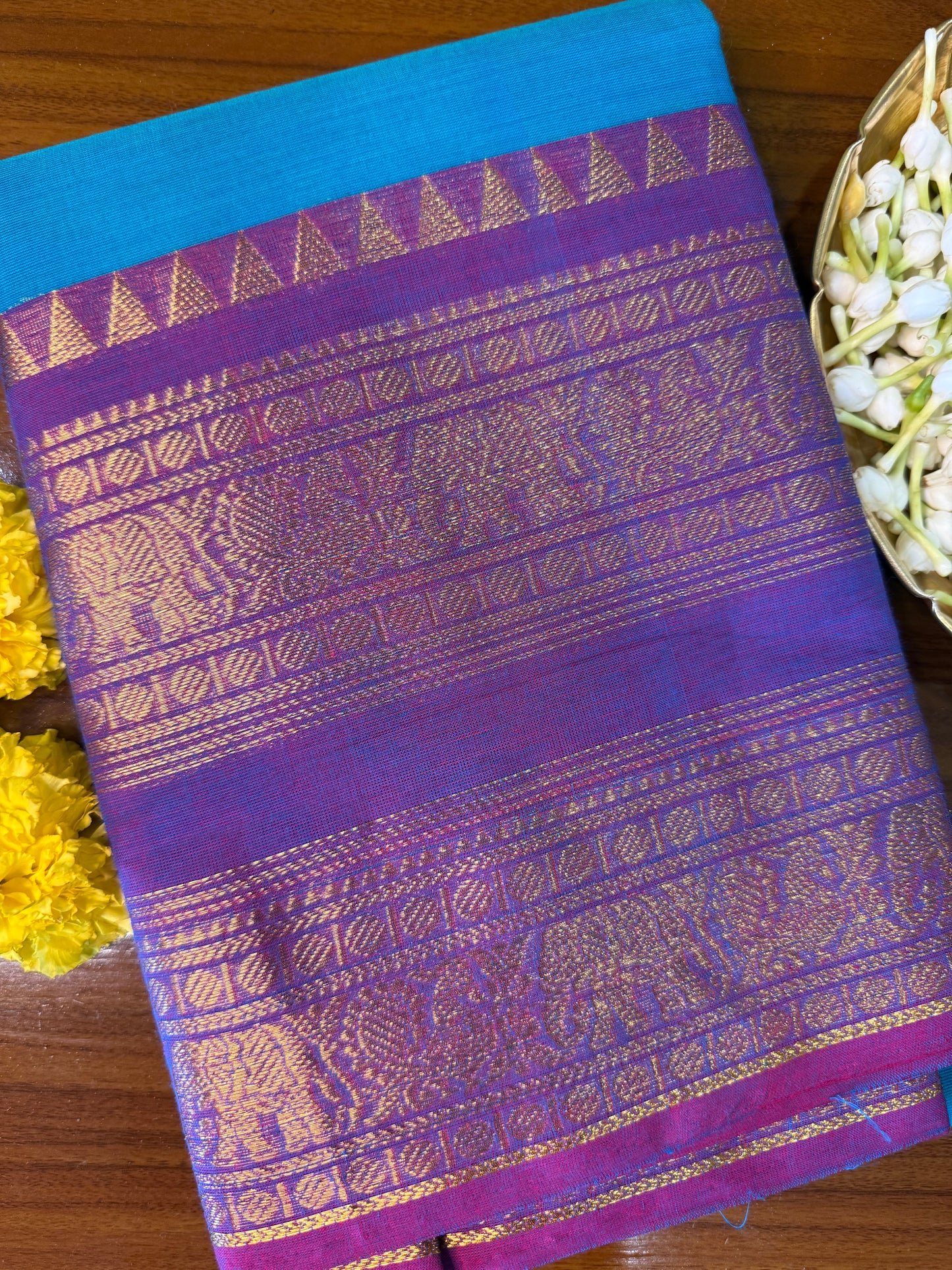 Parambariyam KC 013 - Kanchi Pure Cotton Saree