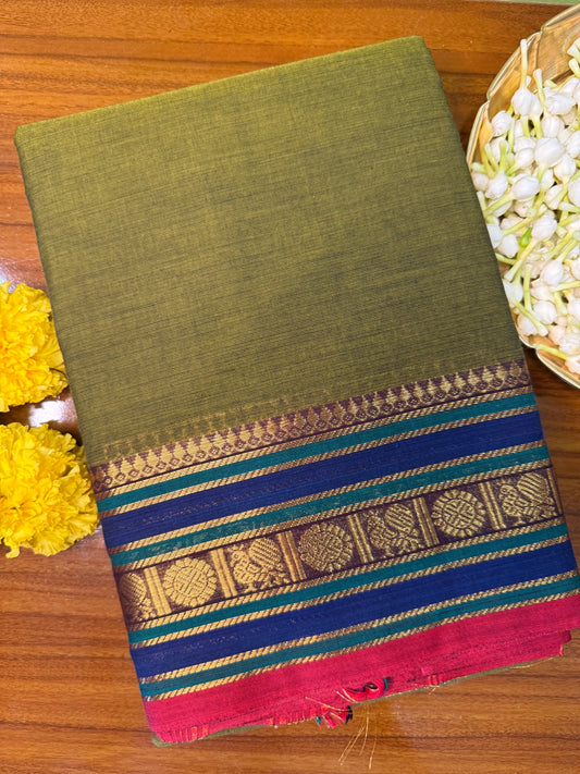 Parambariyam KC 007- Kanchi Pure Cotton Saree