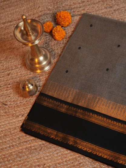 Raja Nilai CC 019 - Chettinad Cotton Saree