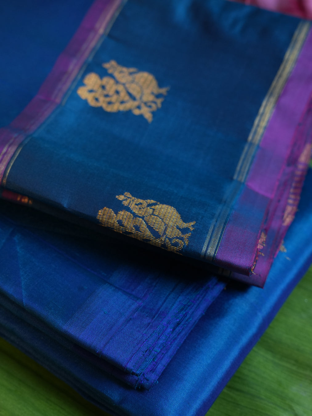 Polivu PS 005 - Pure Soft Silk Saree