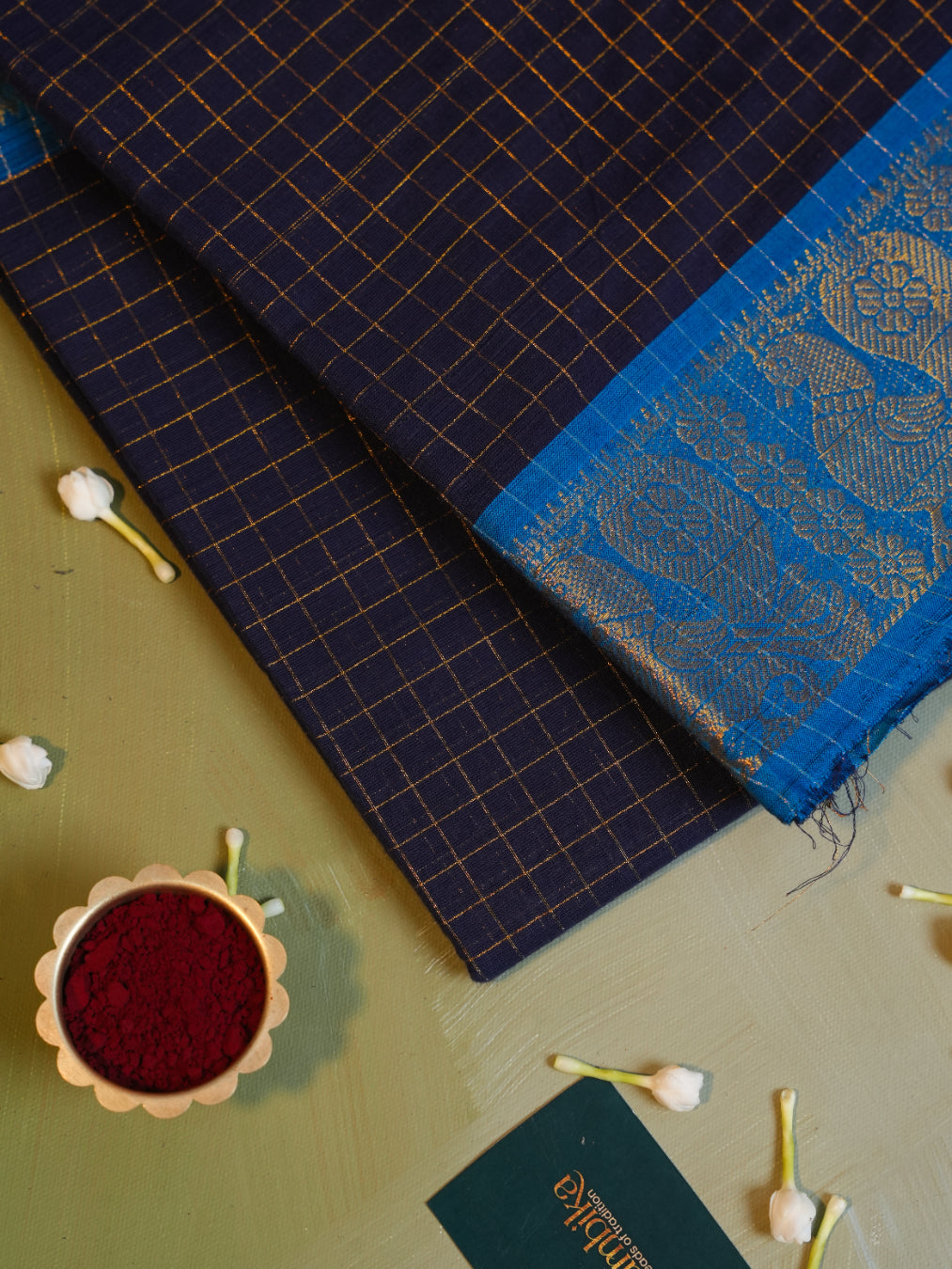 Vidumurai SCK 005 - Sungudi Cotton Kattam Saree